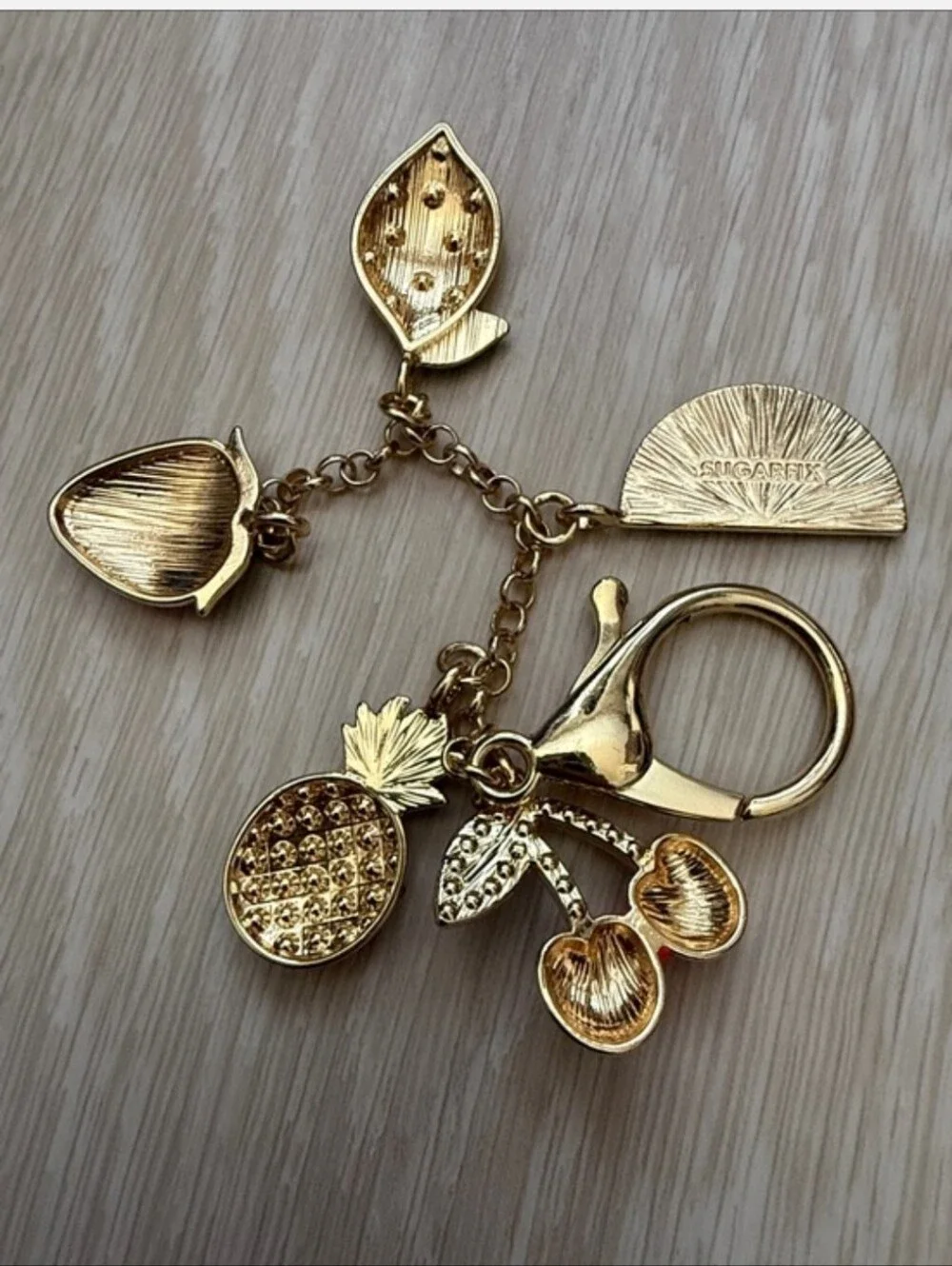 Sugarfix Fruit Charm Keychain Bag Charm/Keychain, NWOT